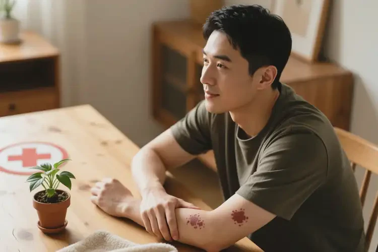 男性手臂出现湿疹能治好吗(图2)