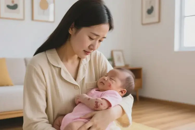 孩子身上出湿疹能治好吗(图2)