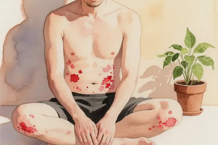 男性肚子上经常长湿疹能治好吗(图1)