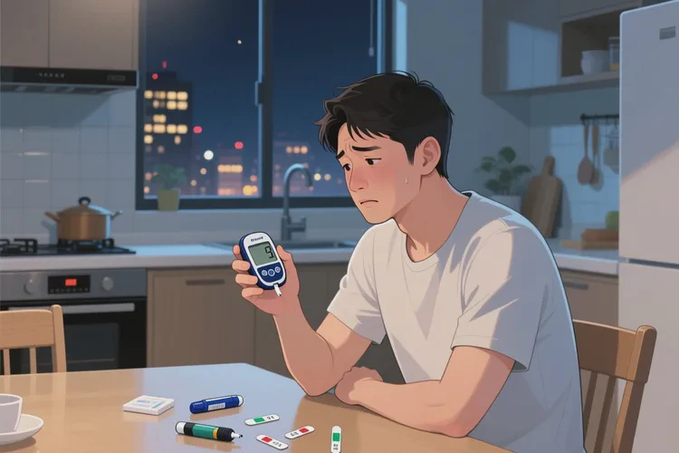 28岁晚上血糖20点8是怎么回事(图1)