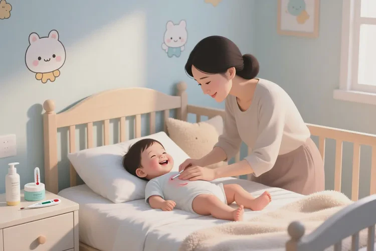 小孩脸上长湿疹可以治愈吗(图4)