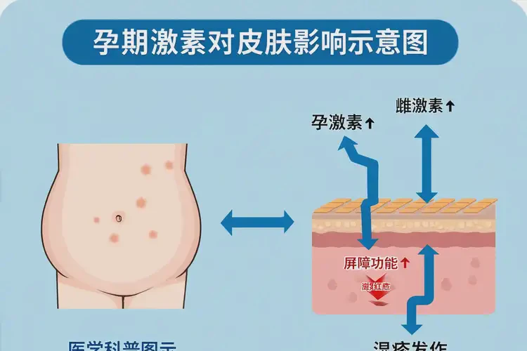 孕妇屁股上偶尔长湿疹能治好吗(图3)