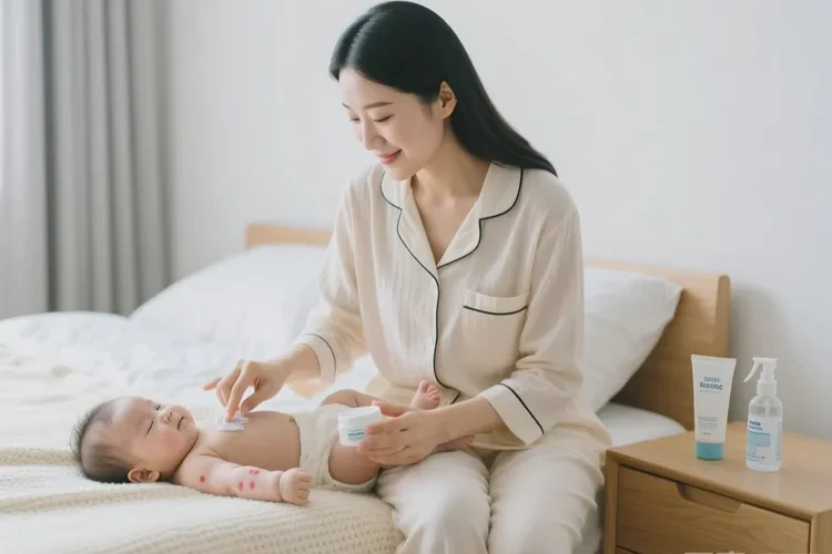 宝宝手臂出现湿疹可以治愈吗(图1)