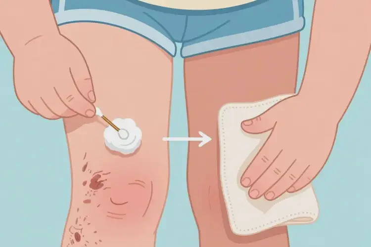 小孩大腿上经常起湿疹能治好吗(图4)