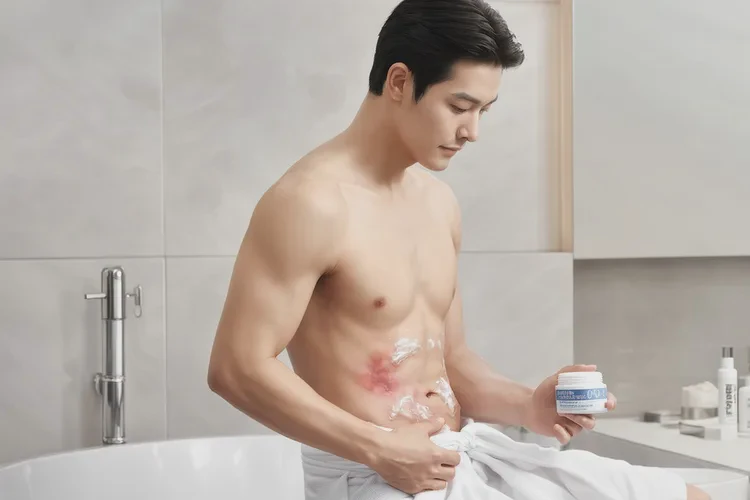 男生肚子上出湿疹可以治愈吗(图3)