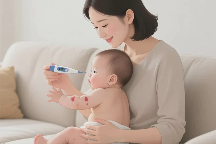 宝宝手臂偶尔起湿疹可以治愈吗(图3)