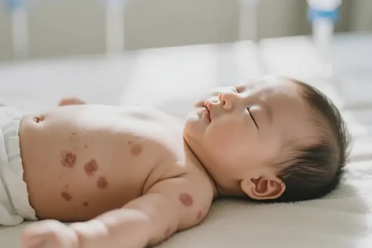 婴儿肚子上出现湿疹能治好吗(图3)