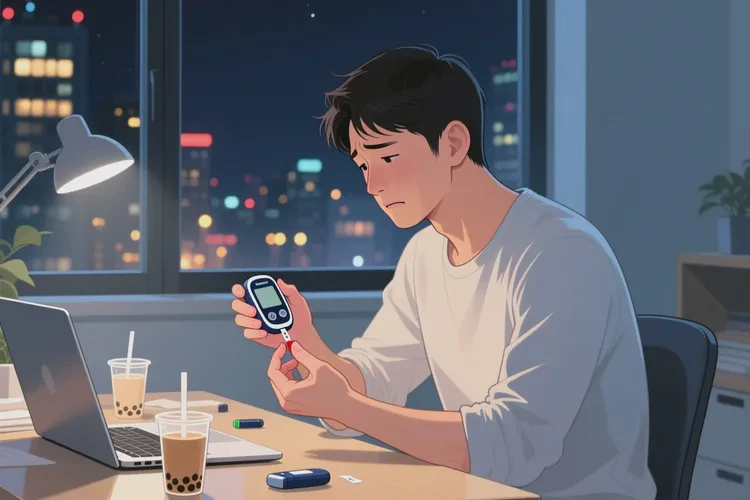 28岁晚上血糖13点0是怎么回事(图1)