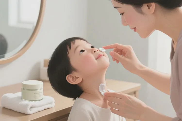 小孩脖子长湿疹可以治愈吗(图2)