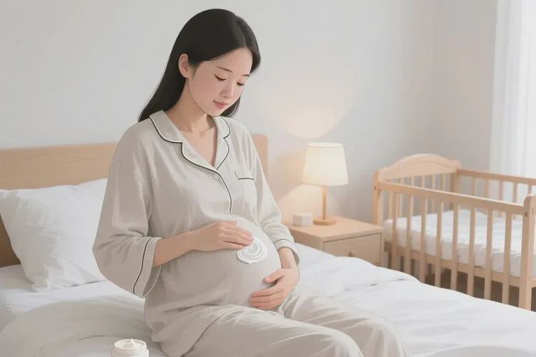 产妇肚子上偶尔长湿疹可以治愈吗(图1)