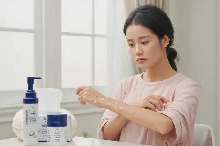 产妇身上容易长湿疹能治好吗(图4)