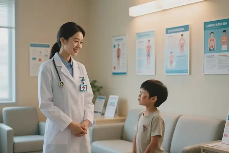 小孩面部偶尔起湿疹能治好吗(图2)