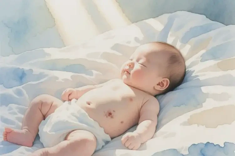 婴幼儿肚子上经常长湿疹能治好吗(图2)