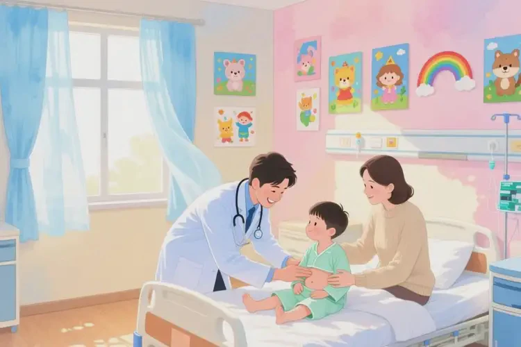 孩子肚子有湿疹能治好吗(图1)