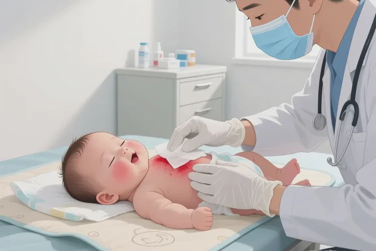 小孩脖子上容易长湿疹可以治愈吗(图2)