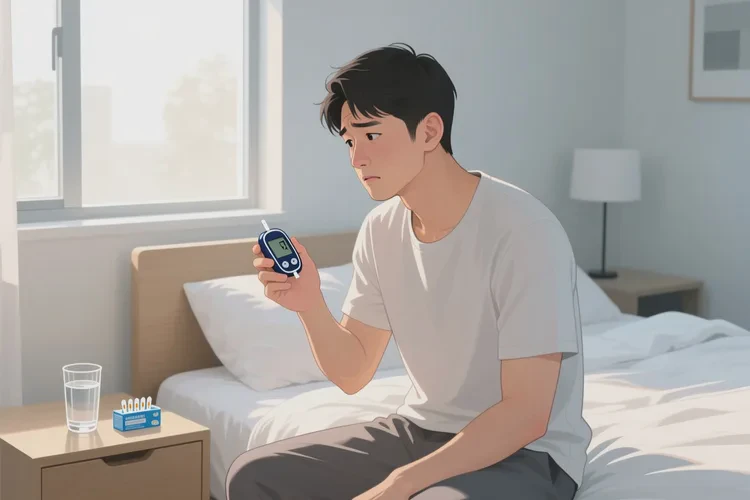 28岁早上空腹血糖8点9是怎么回事(图1)