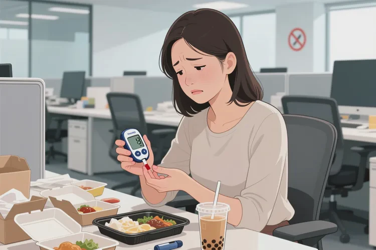 28岁中午血糖18.5是怎么回事(图1)