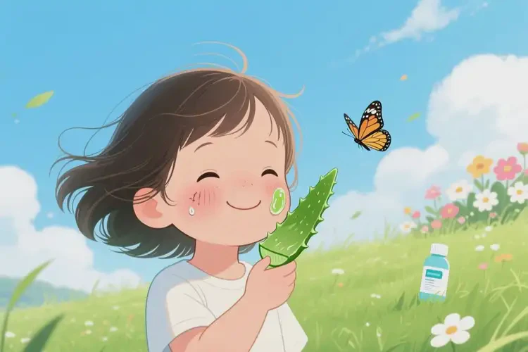 儿童面部长湿疹能治好吗(图1)