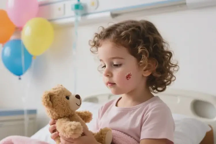 小孩脸上偶尔起湿疹能治好吗(图3)