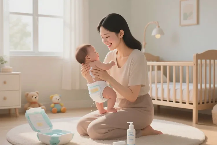 宝宝屁股上容易起湿疹可以治愈吗(图1)