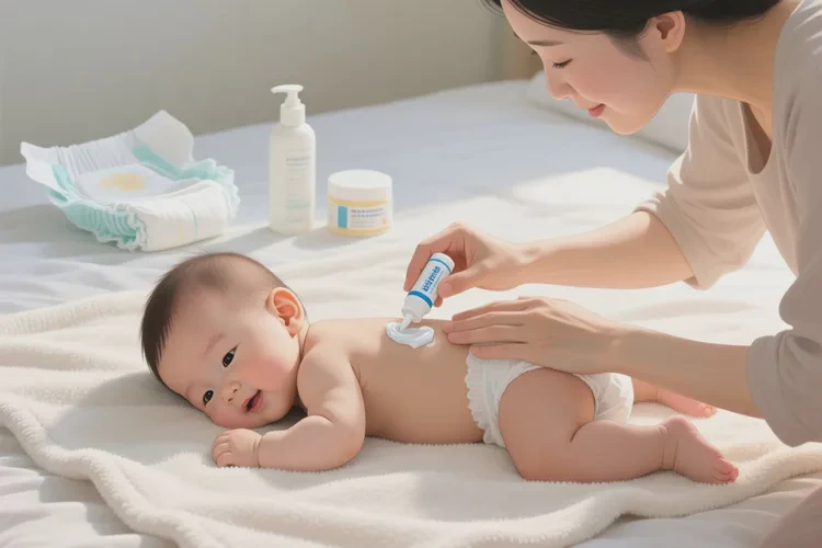 小孩屁股上偶尔长湿疹可以治愈吗(图2)