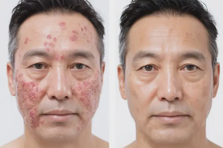 男性面部出现湿疹能治好吗(图4)