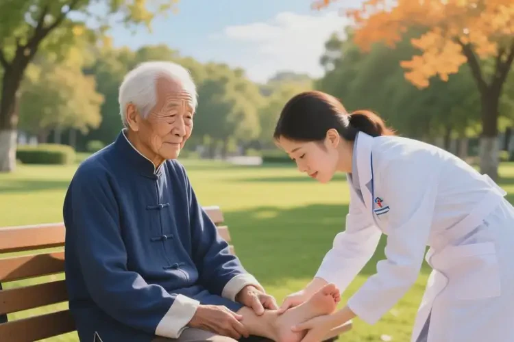 老人脚上偶尔起湿疹能治好吗(图4)