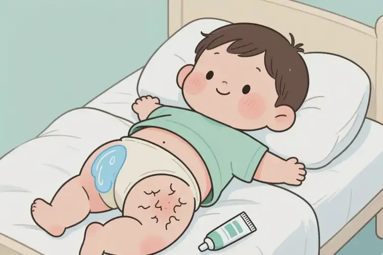 儿童屁股上偶尔长湿疹能治好吗(图3)