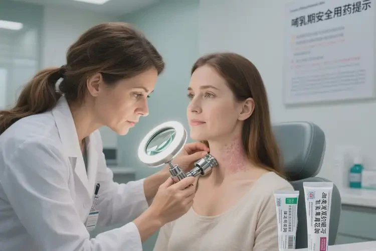 产妇脖子上容易长湿疹能治好吗(图1)