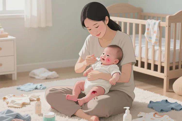 新生儿全身容易起湿疹可以治愈吗(图1)