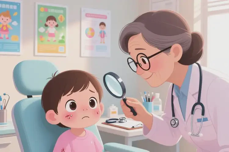 少儿面部容易起湿疹能治好吗(图2)