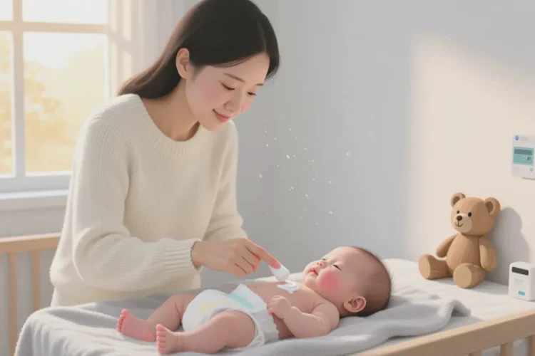 婴幼儿面部有湿疹可以治愈吗(图1)