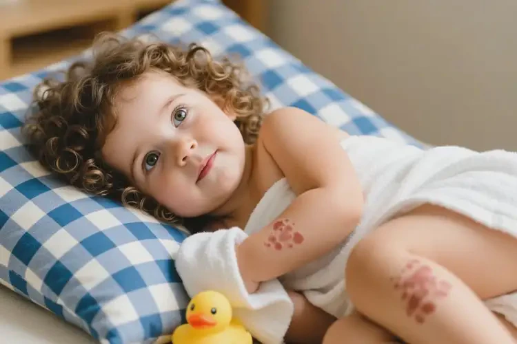 小孩四肢出湿疹能治好吗(图3)