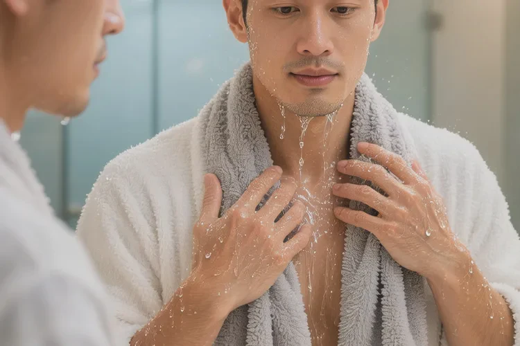 男生脖子经常起湿疹可以治愈吗(图2)