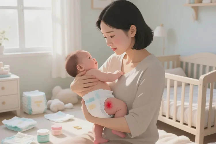 孩子屁股容易长湿疹可以治愈吗(图2)