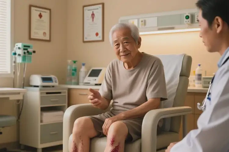 老年人小腿有湿疹能治好吗(图3)