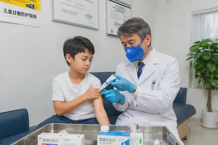 小孩肚子起湿疹能治好吗(图3)