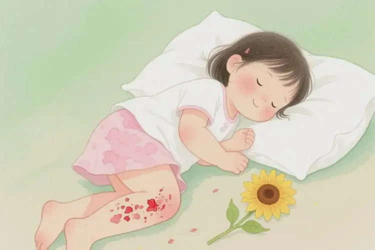 少儿小腿长湿疹能治好吗(图3)