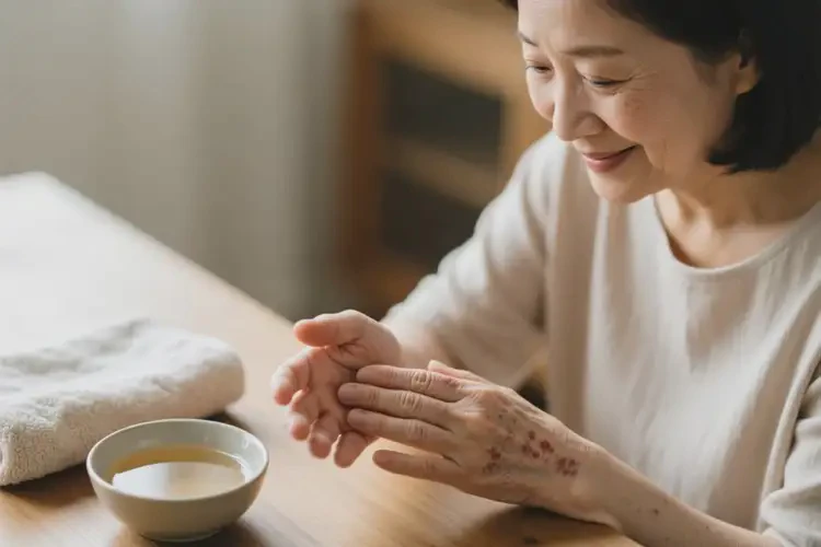 产妇手上有湿疹能治好吗(图1)