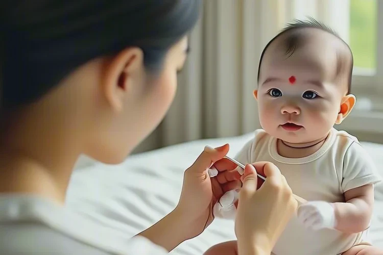 小儿脖子有湿疹可以治愈吗(图2)