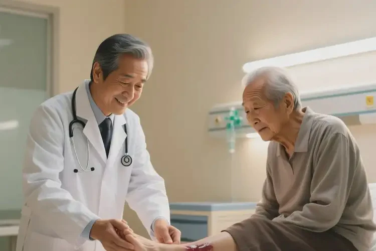 老年人脚上经常长湿疹能治好吗(图4)