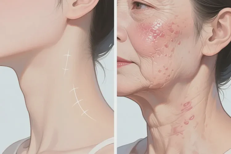 女人脖子出现湿疹能靠自己自愈吗(图4)