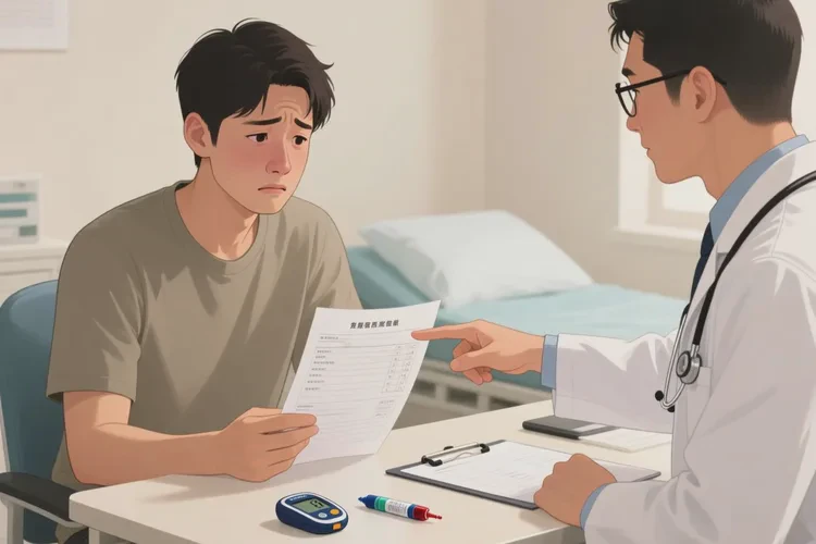 28岁空腹血糖25.5是怎么回事(图1)