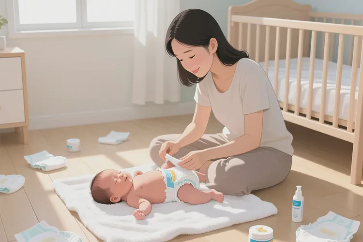 新生儿肛周起湿疹可以治愈吗(图1)