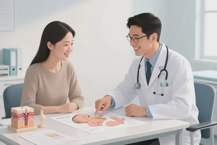 孩子屁股容易长湿疹可以治愈吗(图1)