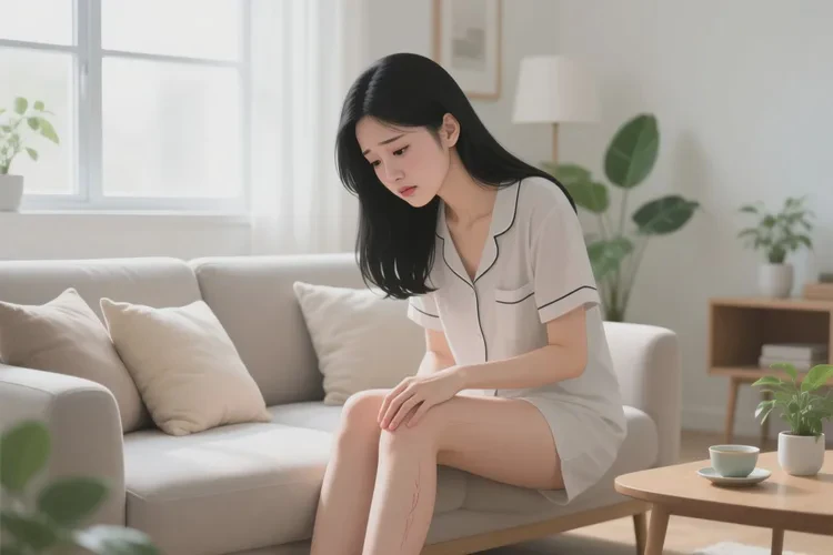 女人大腿上经常长湿疹能靠自己自愈吗(图1)