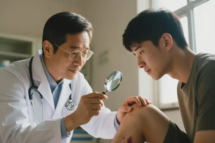 男性大腿上容易起湿疹能治好吗(图4)