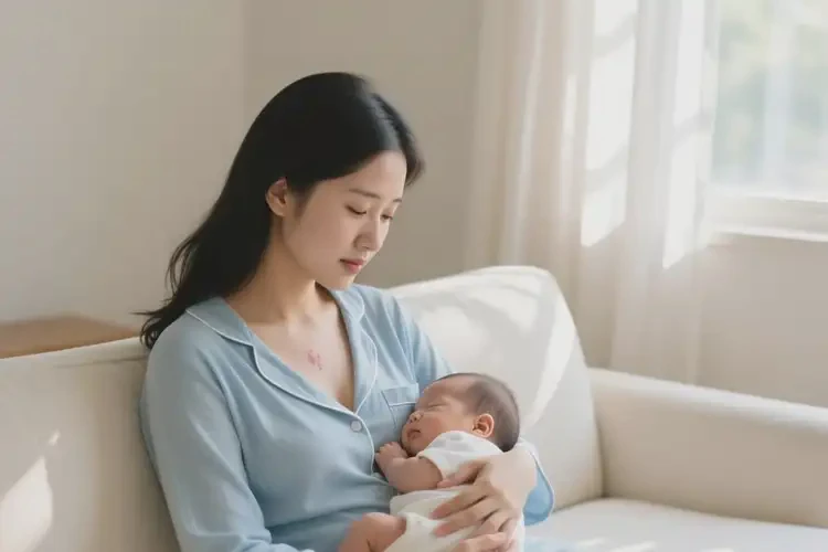 哺乳期妈妈脖子容易起湿疹不管它会自己自愈吗(图2)