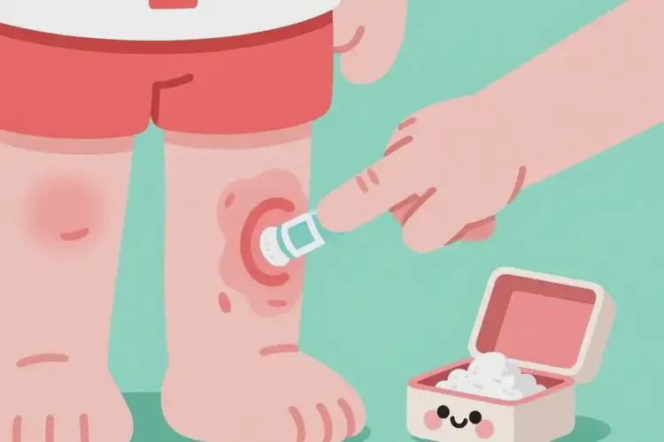 儿童大腿出湿疹能治好吗(图1)