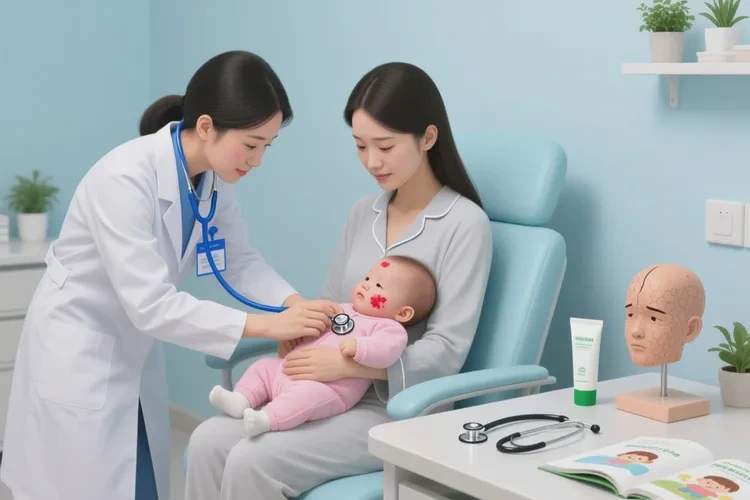 宝宝脸上长湿疹可以治愈吗(图4)